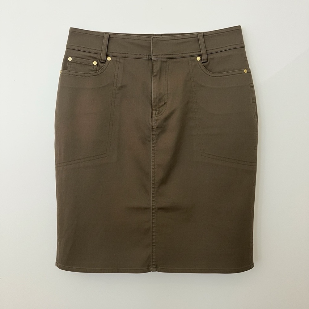 Gucci  brown pencil skirt